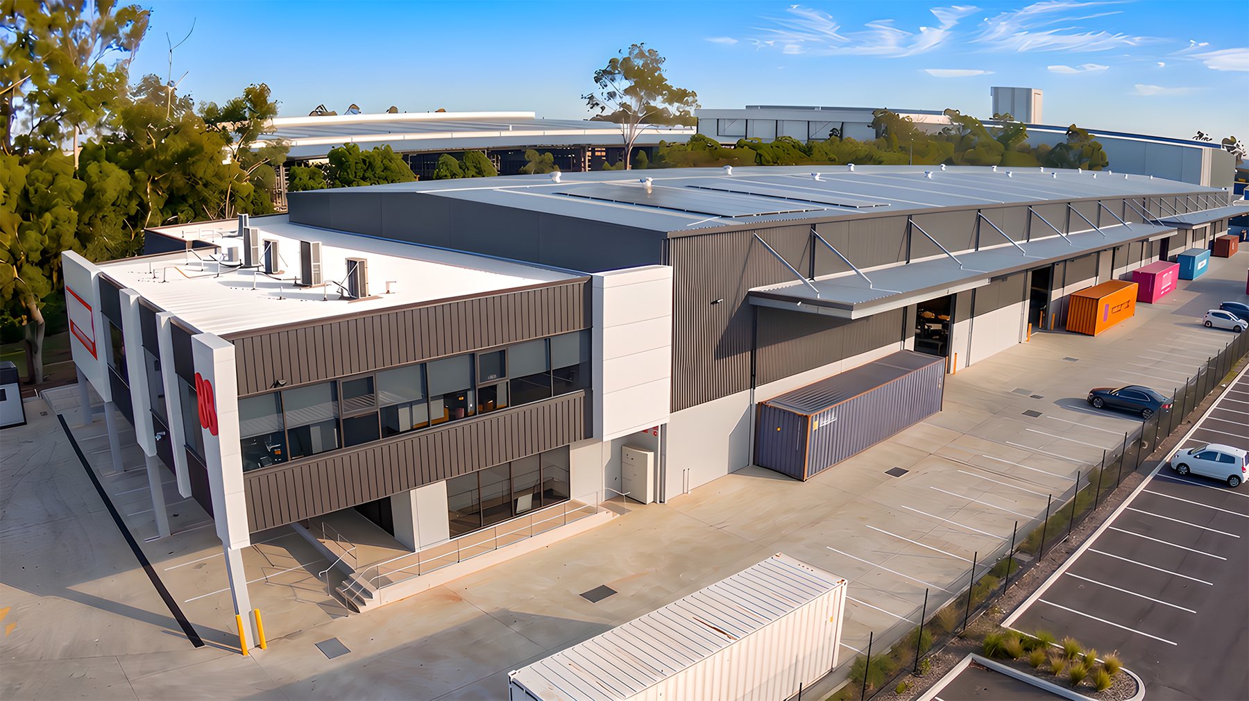 The Super Rack warehouse at Richlands, Brisbane