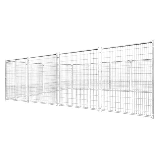 Modular Pet Enclosure Mesh Panel & Gate Combo
