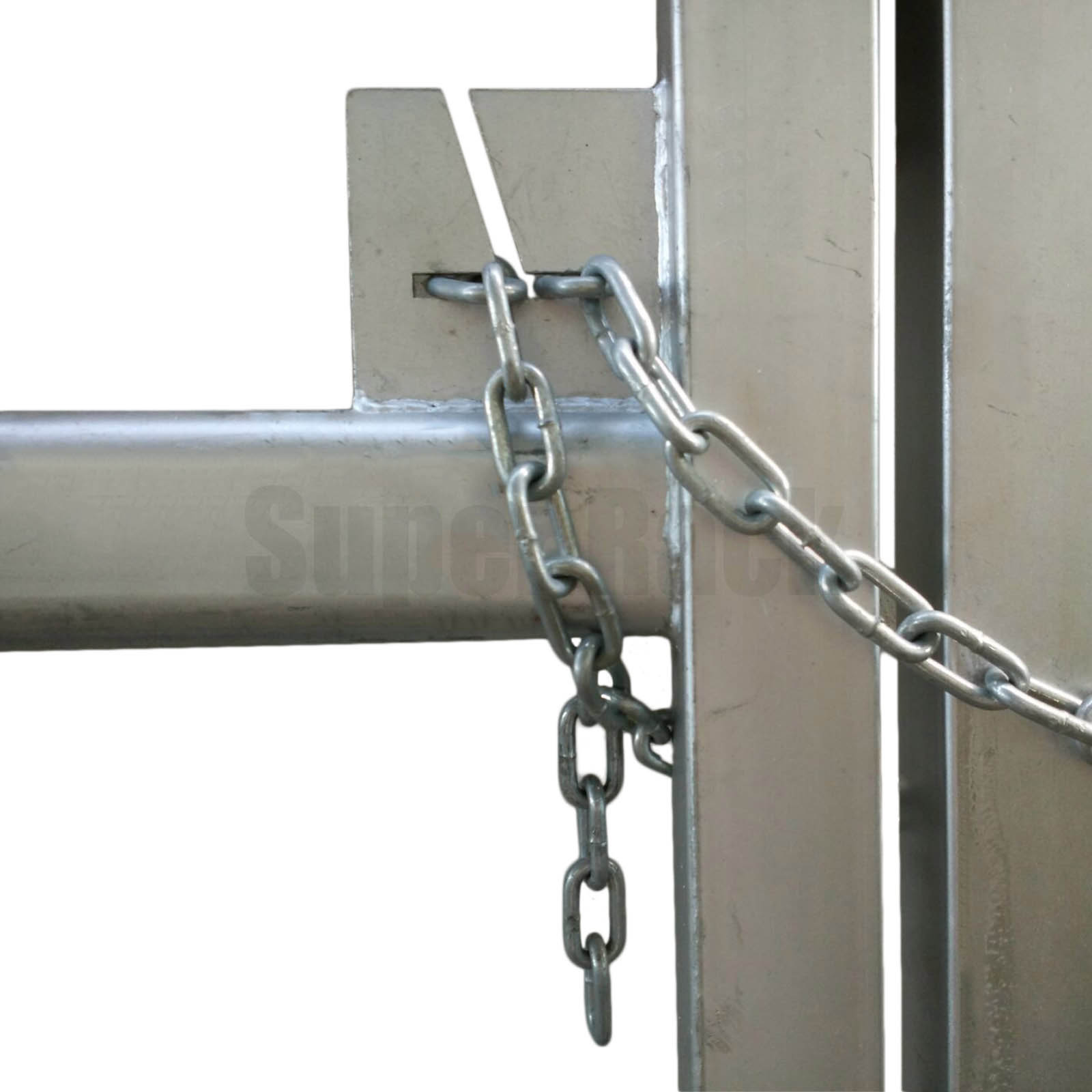 6 Ovals Heavy Duty Cattle Gate 50x50mm 2.2M