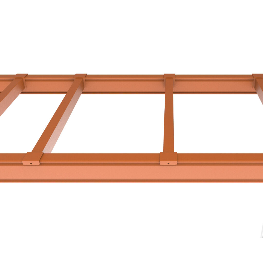 Structural Support Bar Pallet Support Bar For 838 | Super Rack