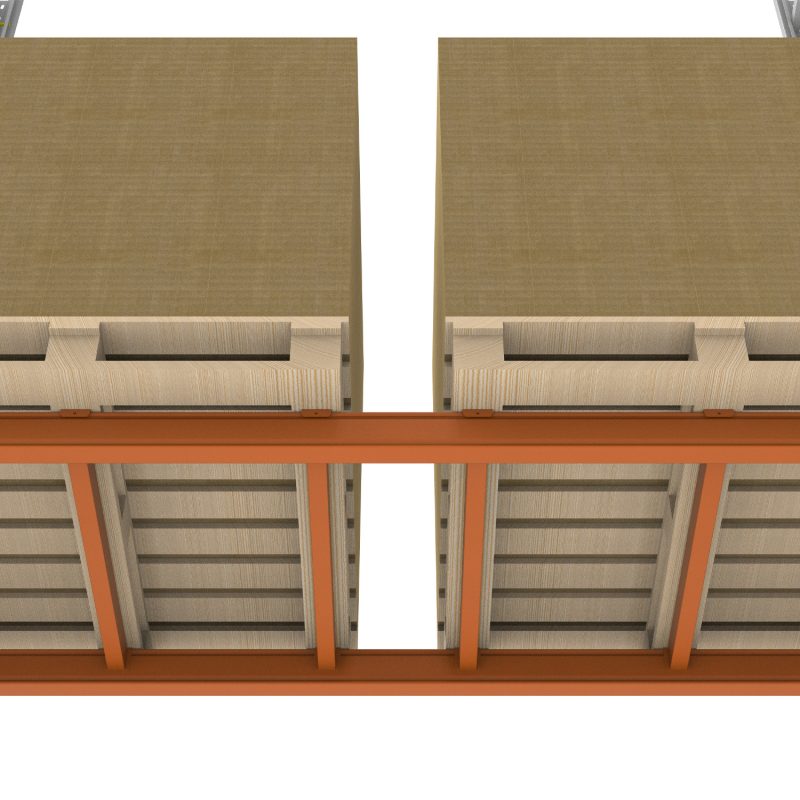 pallet support bar