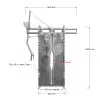 Cattle Headbail With Manual Wrench 3 By Super Rack