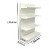 2.2m H x 3.6m W Single Sided Gondola Shelving | Shop Display Retail Grocery Store Rack - Image 2