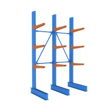 Light Duty Cantilever Racking | 3000mm H 2 Bays Single Side 600mm Arm | Indoor Bulky Warehouse Storage