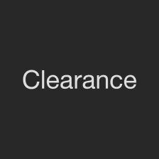 Clearance