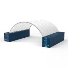 12 x 12 container dome shelter