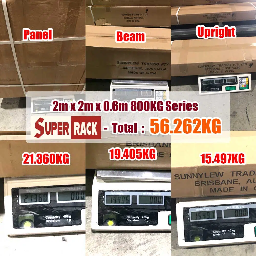 Super Rack Longspan Shelving Weight