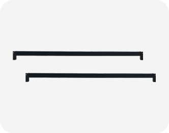 2m (H) x 2m (W) x 0.6m (D) 1200kg Black 4-Tier Adjustable Garage Shelving Unit 15 BS2060 Garage Shelving Info 5