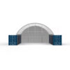 10 x 12 container dome shelter