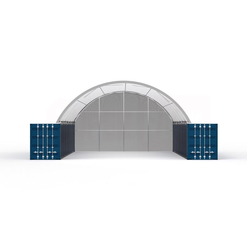 10 x 12 container dome shelter