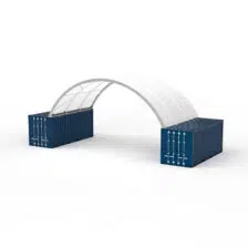 10 x 6 container dome shelter