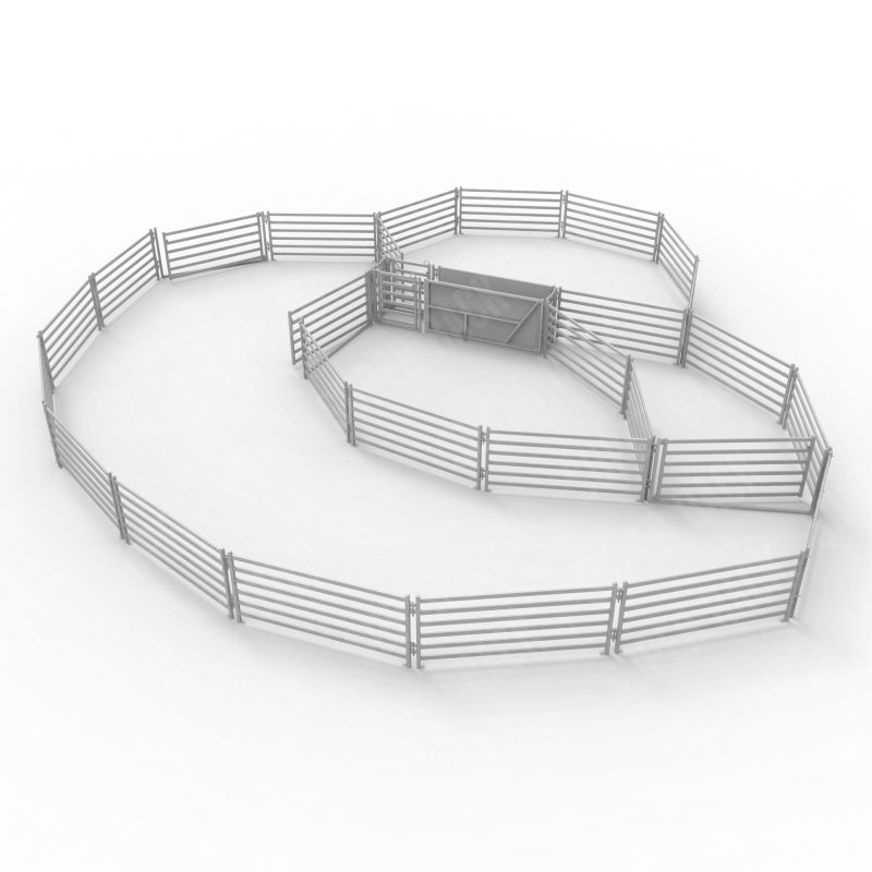 Circular sheep pen with gate 150 Head