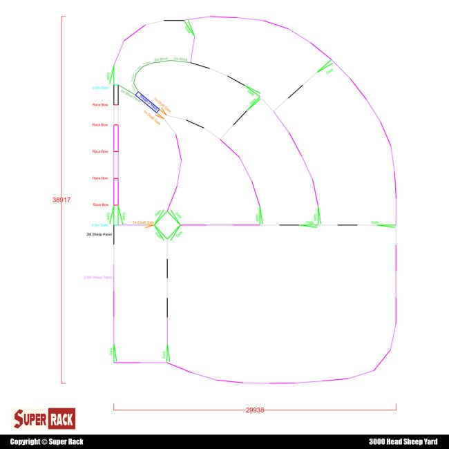 3000 Head Sheep Yard