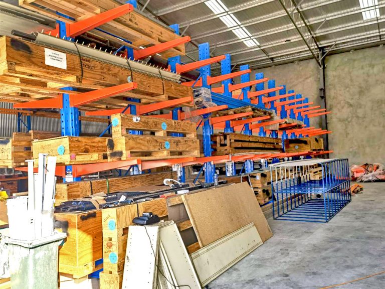 cantilever racking job timber storage