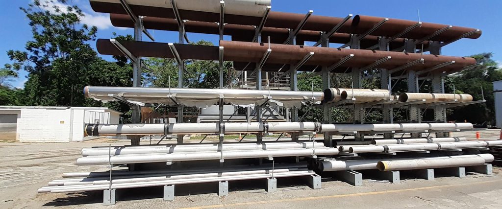 cantilever racking job