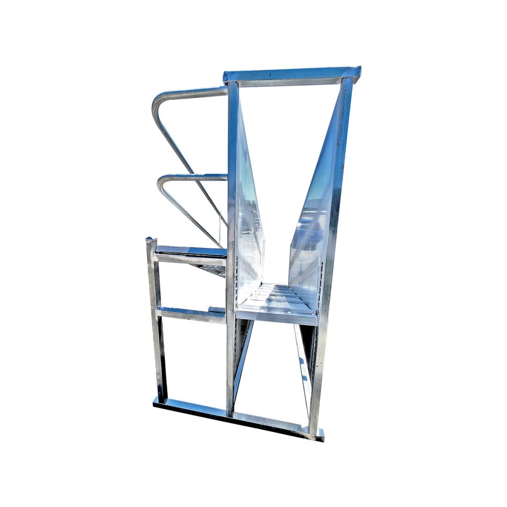 Sheep Loading Ramp with Manway