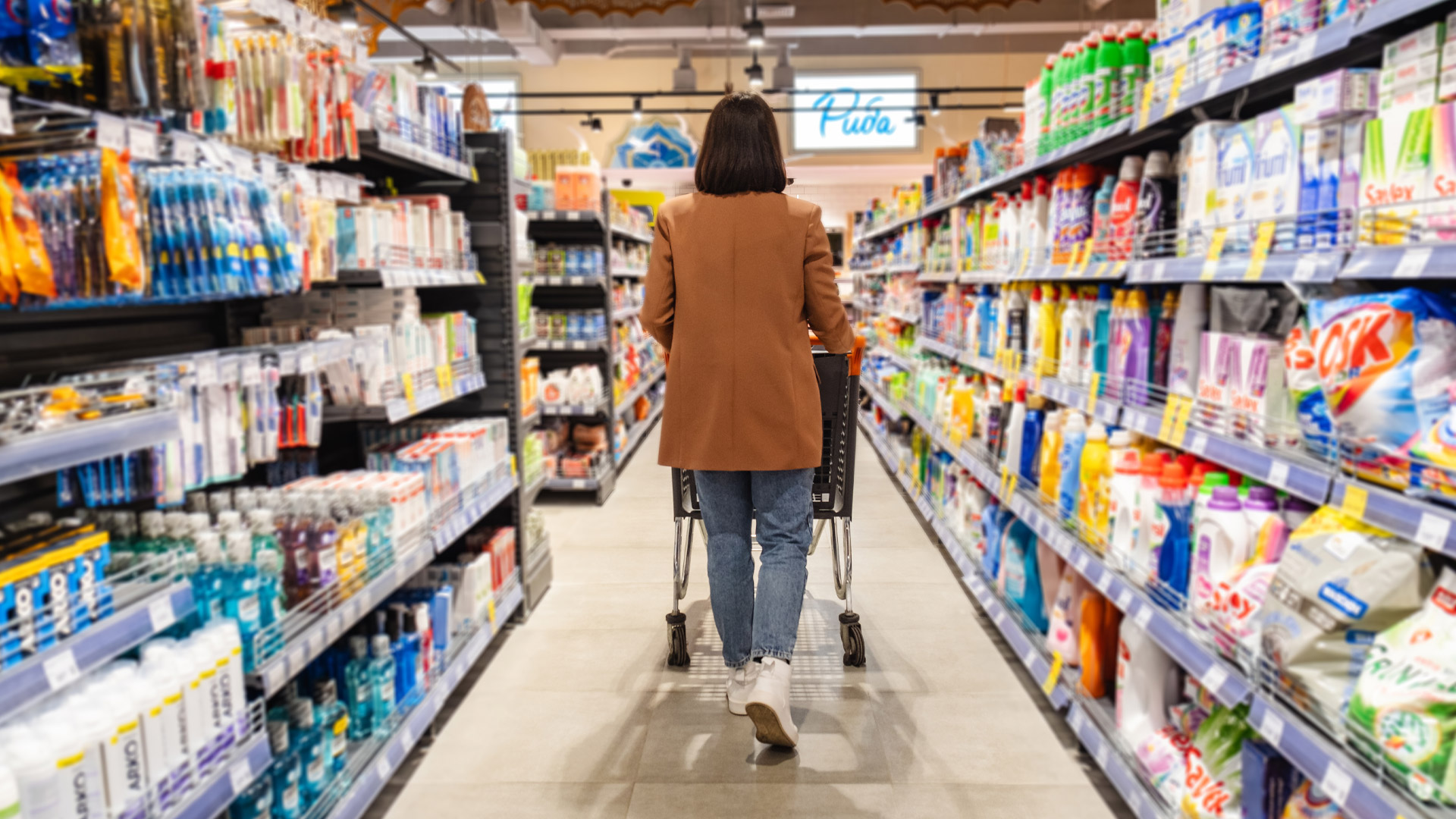 shop shelving banner