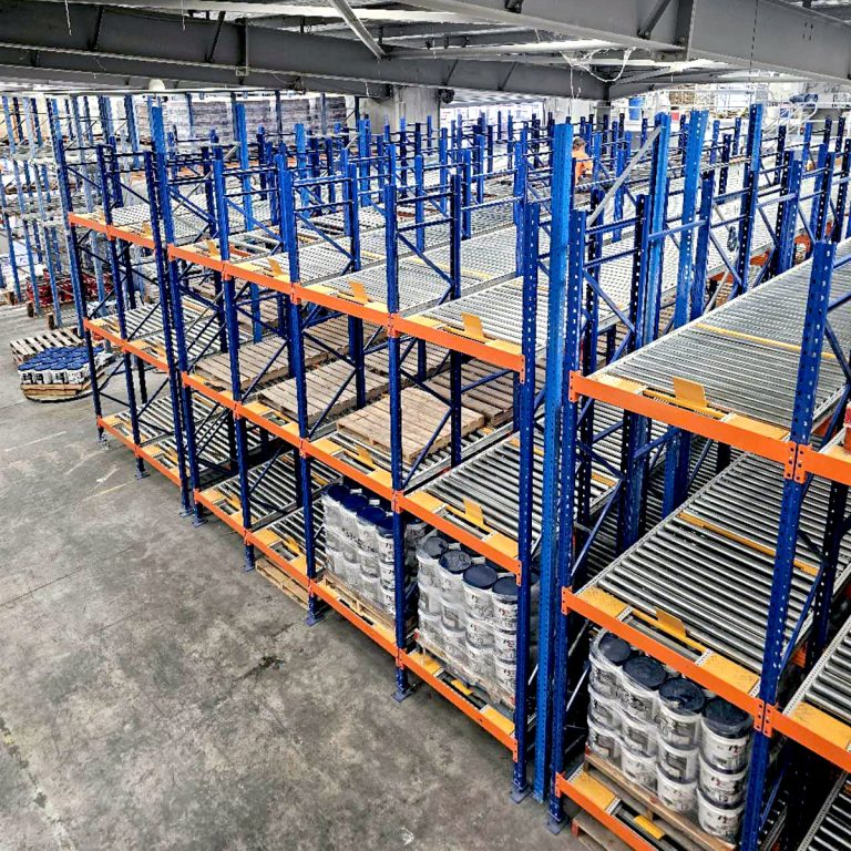 Pallet Flow 2 warehouse storage pallet racking