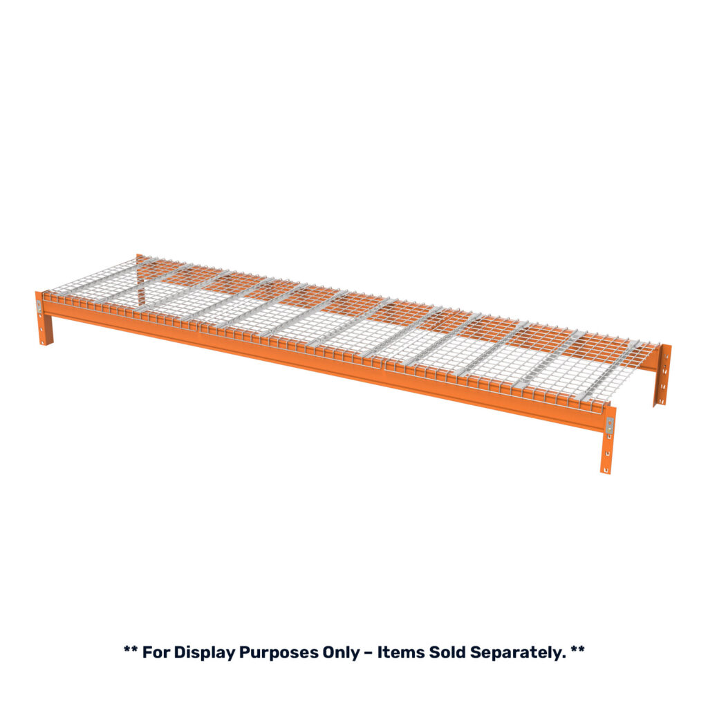 4th Depth Racking Mesh Desks For Pallet Racking 838mm Depth 4 To 5 Supports | Super Rack