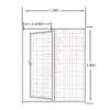 3m x 3m Mesh Panel | Modular Outdoor Pet Enclosure Set - Image 5