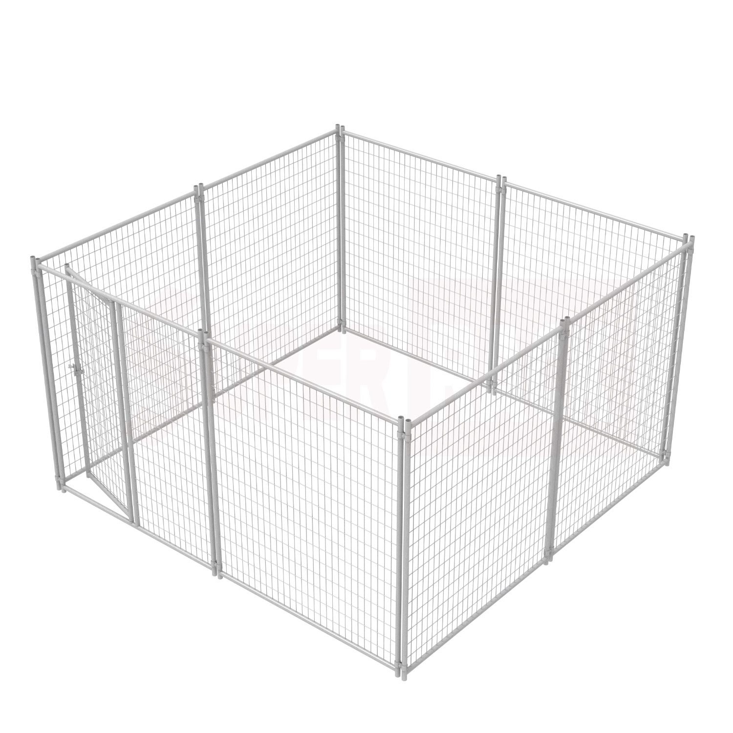 3m x 3m Mesh Panel Modular Outdoor Pet Enclosure Set