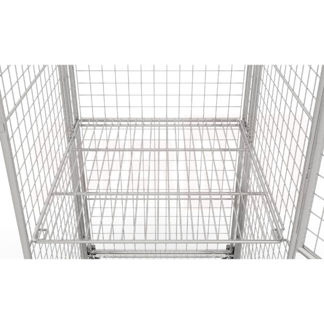 roll cage trolley with door