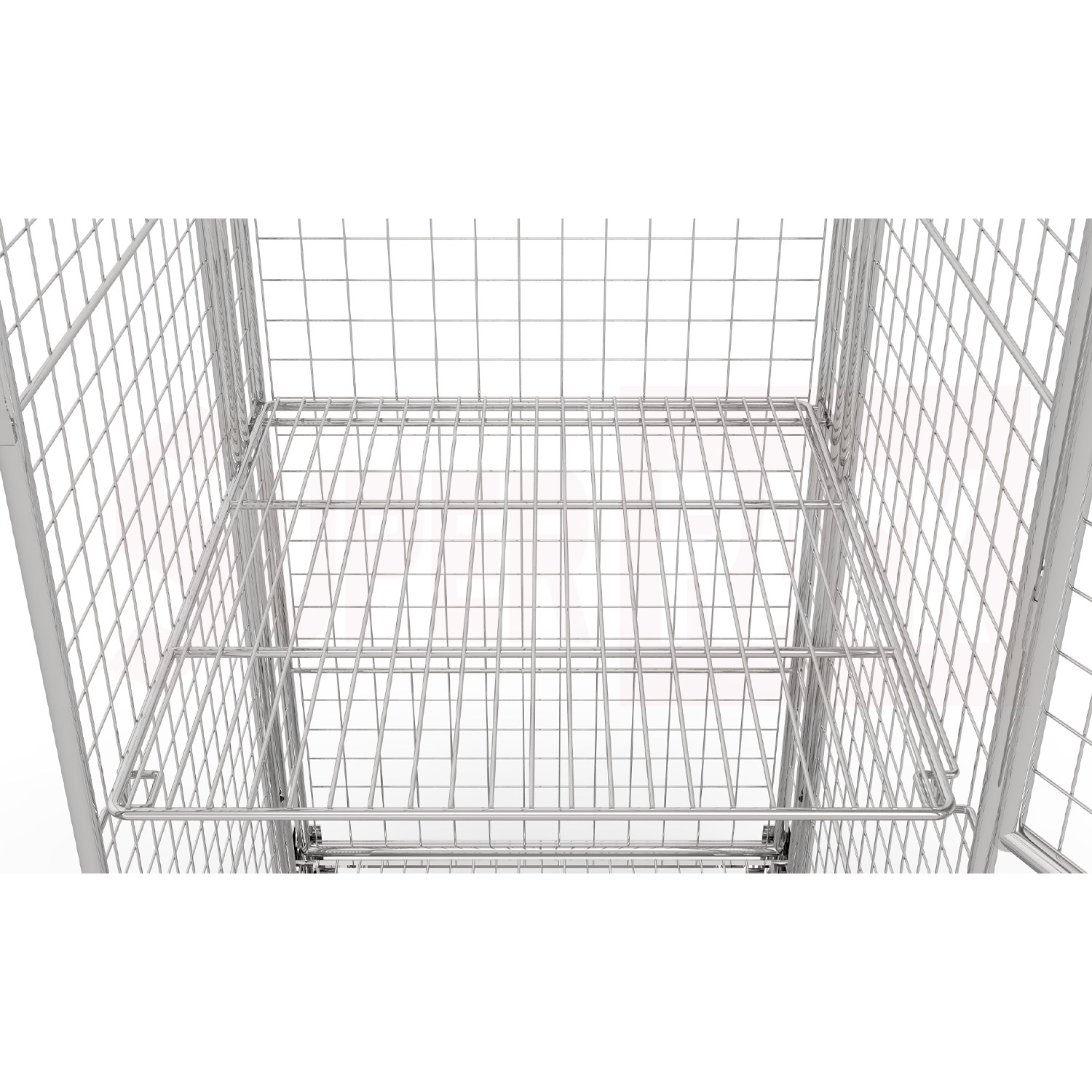 Nesting Roll Cage Trolley With Doors | Super Rack