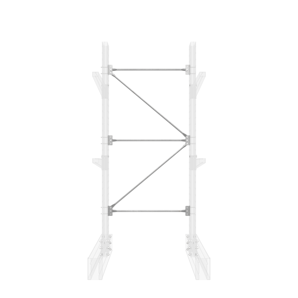 Canti Gal Bracing 1500cc Set For 3630 | Super Rack