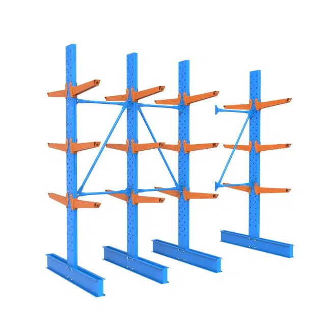 Build Your Own - Light Duty Cantilever Racking Double Sided 1