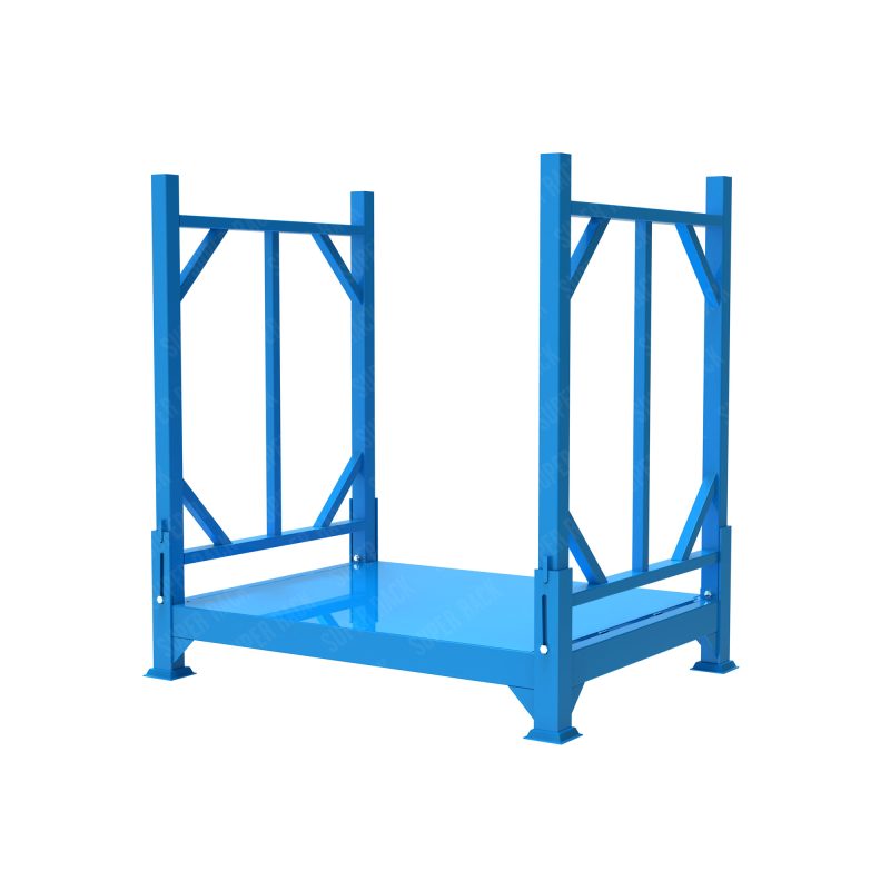 stack up stillage cage blue